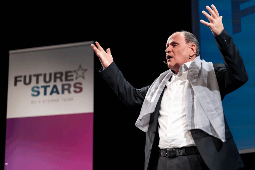 Thomas Reinert auf der Bühne